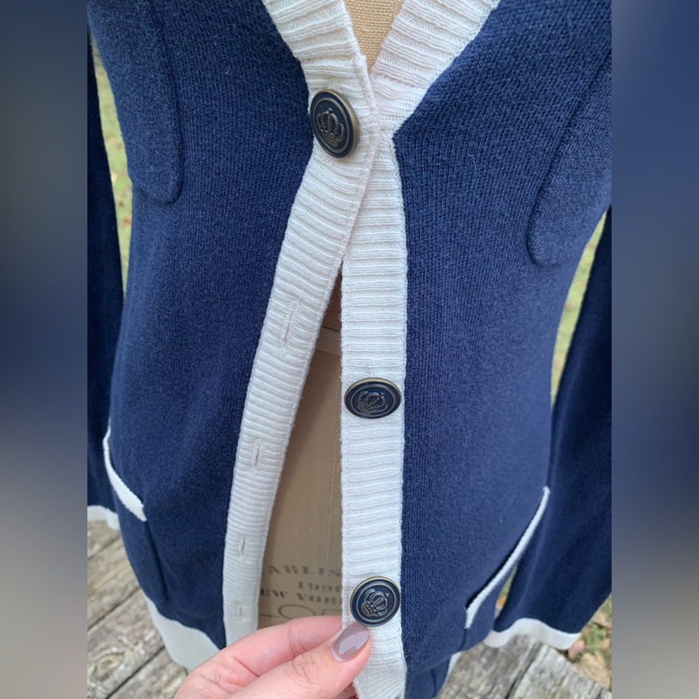 NWOT School Uniform Style Cardigan - Picture 5 of 11